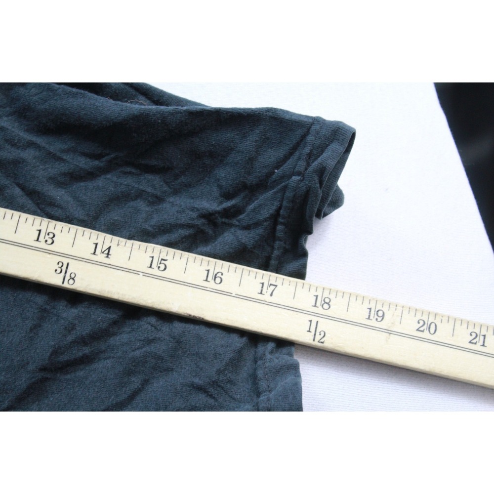 Champion T-Shirt Mens XXL Black Excellent Crew Neck Short Sleeve Logo Basic - Picture 6 of 8